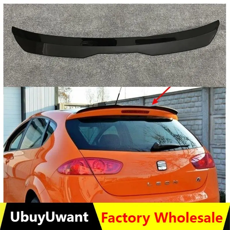 Per Seat Leon 2000-2020 3 Porte/5 Porte Per 1P Mk2 5F Auto Coda Ala Decorazione Abs Hatchback Spoiler Auto Lip Spoiler
