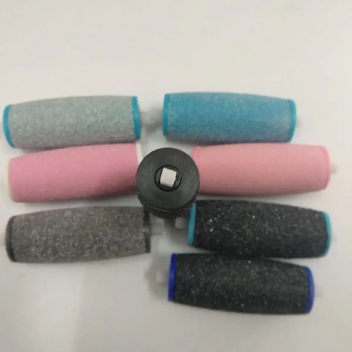 Replacements Roller Heads for Pro Pedicure Foot Care Tool Scholls Feet Dull Polish Heads Hard Skin Remover Refills manicure pedicure tools