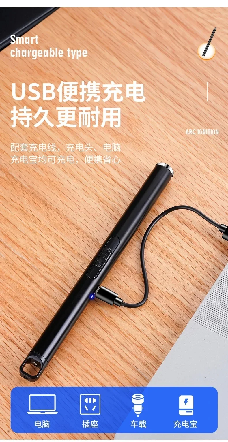 USB Description Report Item Product Sellpoints Arc Lighters Are Electronic Ignition Devices with USB Charging Design, Making the 4