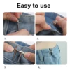 1PCS Adjustable Waist Button For Jeans Pants Detachable Button Perfect Fit Instant Jean Button No Sewing Required 2