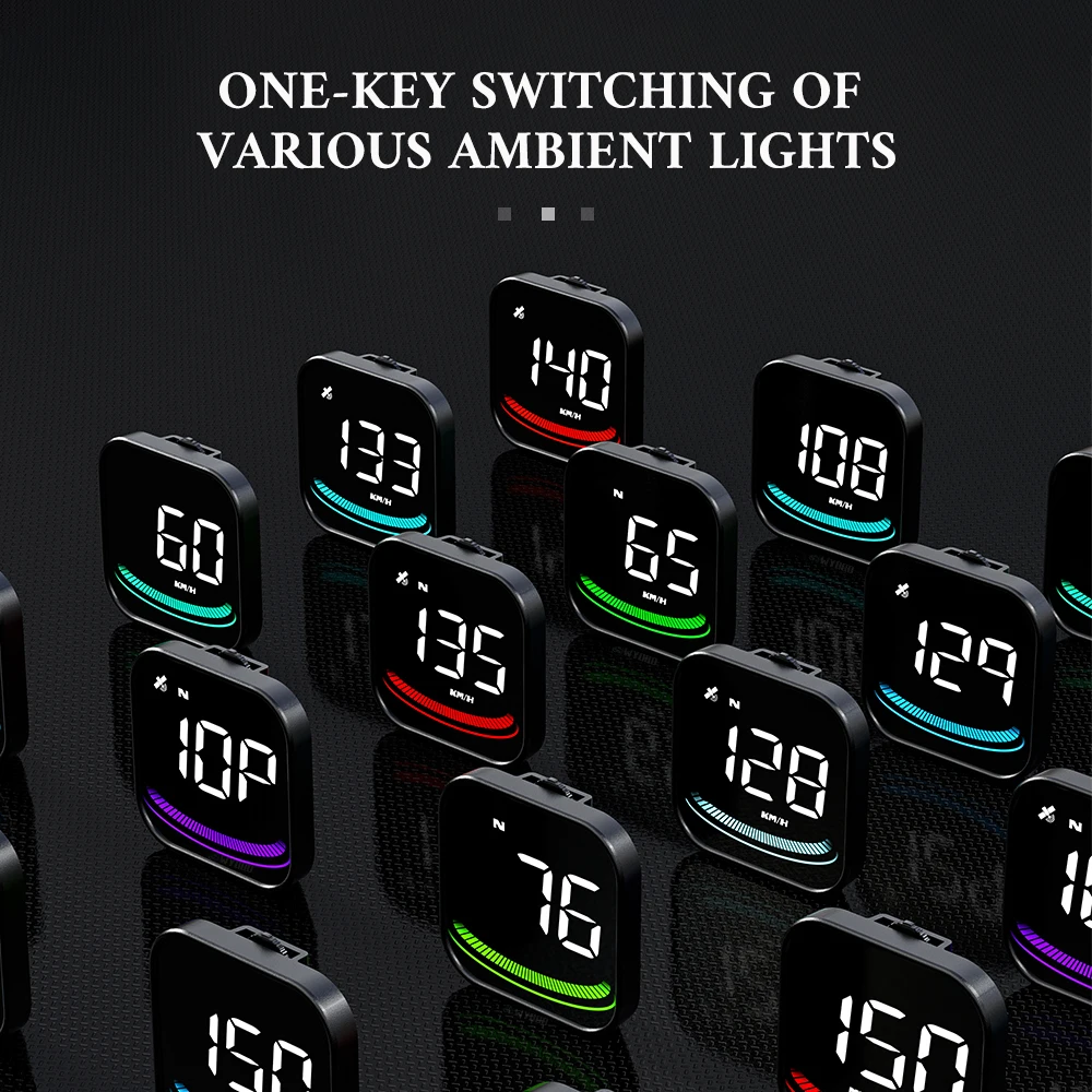 WYOBD-G4   ÷ LED ڵ ӵ Ʈ  ˶ ˸,  ڵ  GPS HUD ڵ ׼