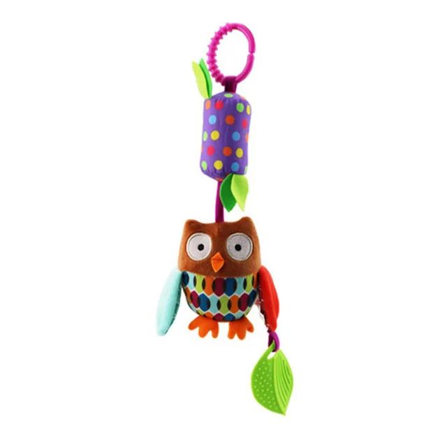 Newborn Wind Chime Bells Cloth Rattle Toy Crib Hanging Bell Car Seat Travel Stroller Wind Chime Educational Toy Gift 2