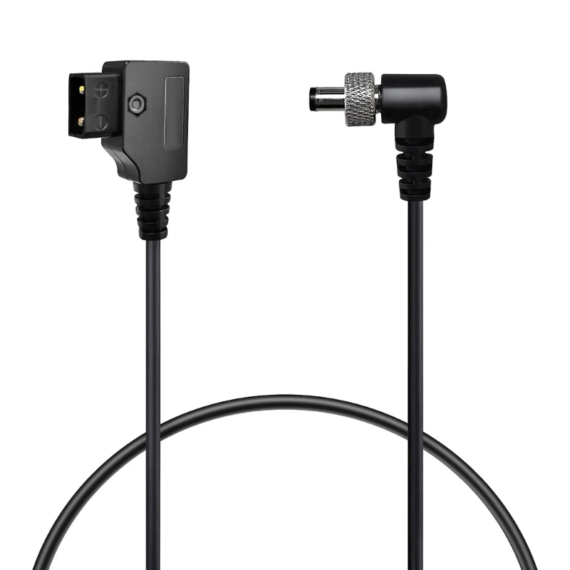 D-Tap to Locking DC2.1mm DC2.5mm Monitors Power Cable Right Cable Suitable for Atomos Video Assists Monitors
