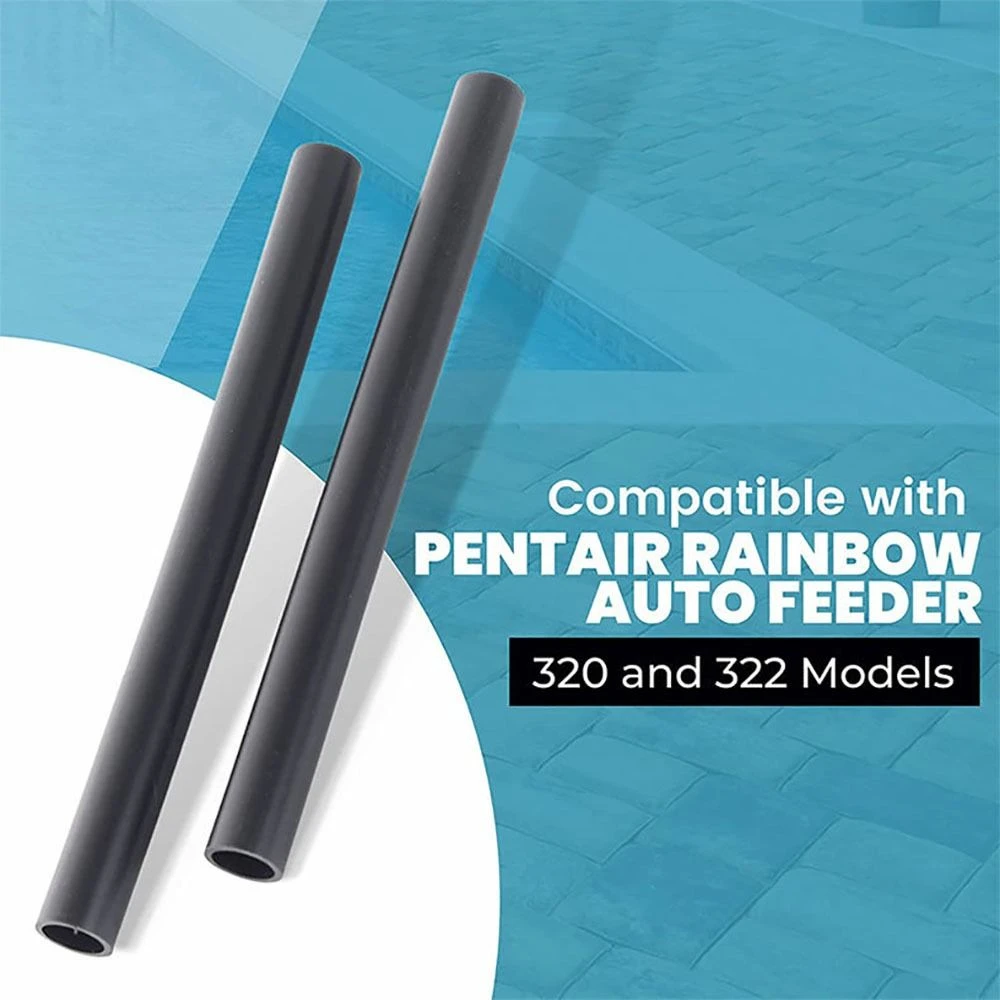 2pcs Flexible Chlorine Feeder Tube Chlorinator Tube Pool Tube SPA