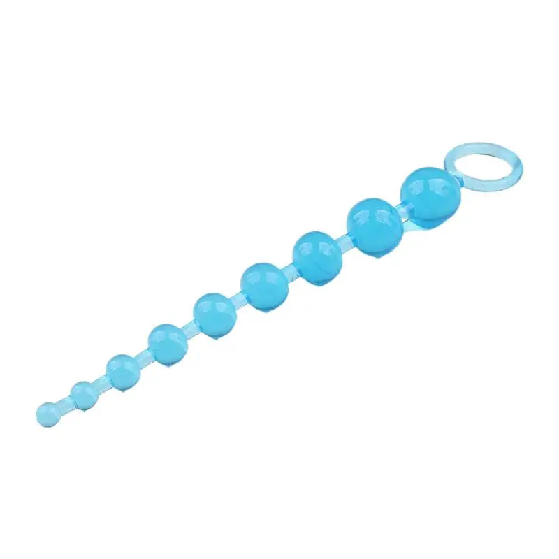 Nieuwe Jelly Orgasme Play Pull Ring Ball Anale Stimulator Butt Beads Plug Seksspeeltje Voor Volwassen Mannen Vrouwen Homo Man_voghion.com
