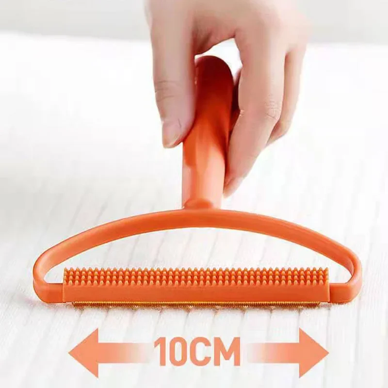 Double-Side Lint Remover Portable Pet Hair Remover Brush Manual Fluff  Remover Clothes Home Appliances Carpet Clothes Brush 3