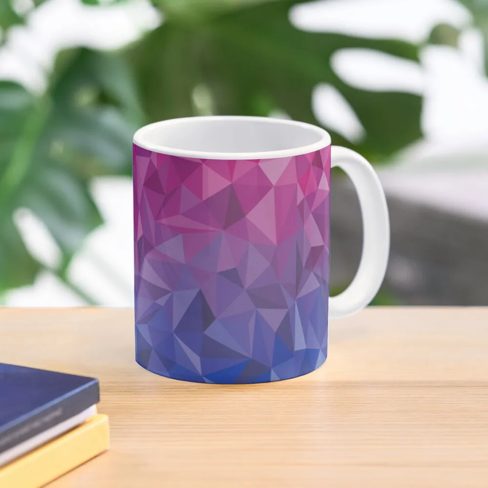 

Geometric Bi Pride Coffee Mug Mug For Coffee Tourist Mug Aesthetic Coffee Cups Cups Of Coffee