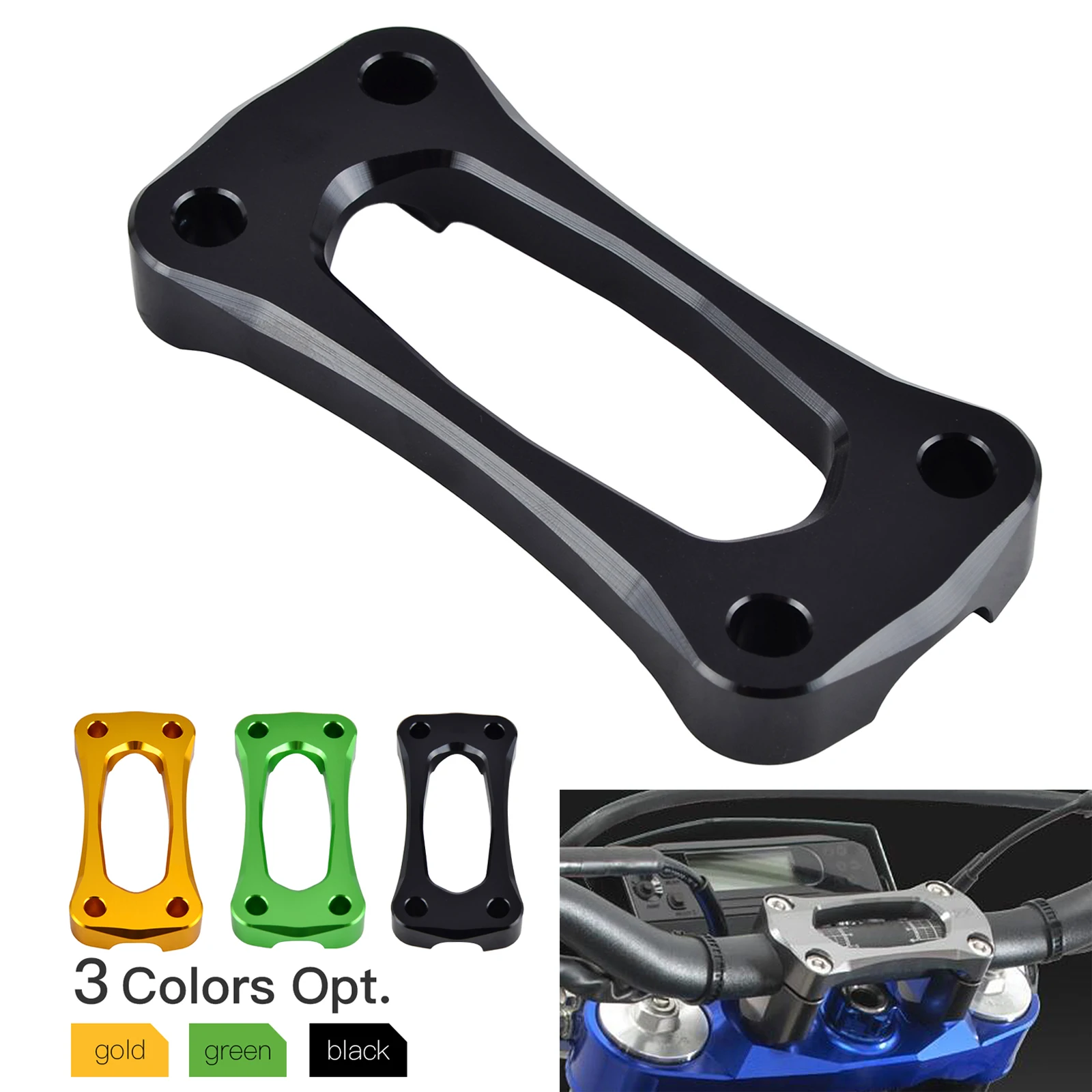 78HandlebarStabilizerMountRiserClampForSuzukiDRZ400SDRZ400R