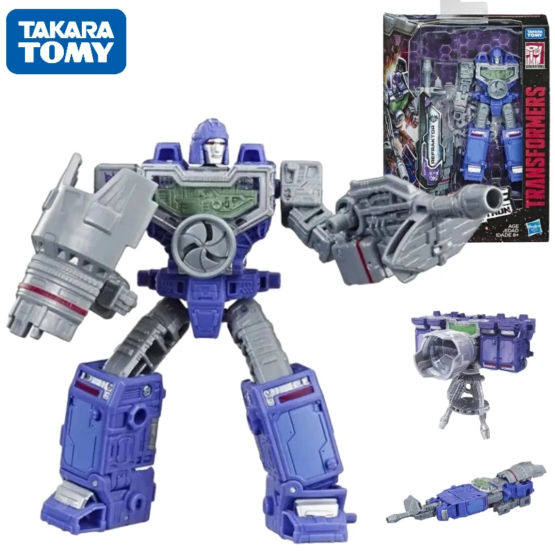 

In Stock Takara Tomy Transformers War for Cybertron Series SIEGE WFC-S36 Deluxe Refraktor Anime Figure Action Figures Model Toys