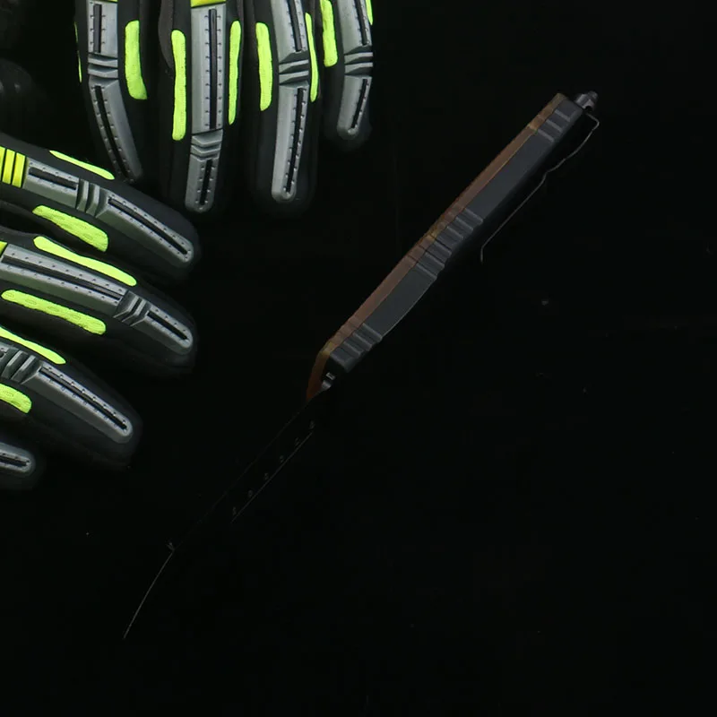 MICRO EDC TECH knife ﻿COMBAT TROO PEI DON Knives D2 Steel Blade Hardness Aviation Aluminum Handle MT EDC knife ﻿Portable knife 6