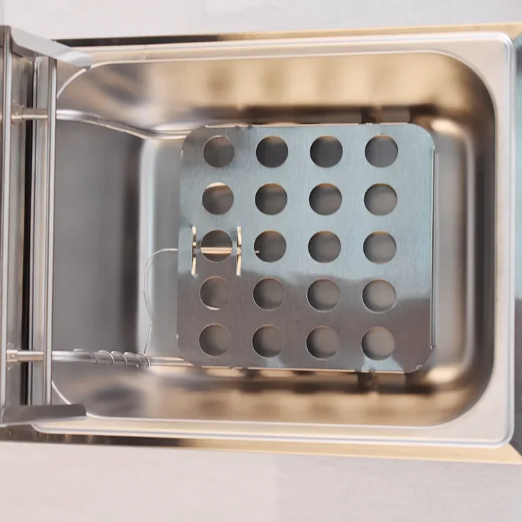 Stainless Steel Electric Fryer Deep Frying Pan French Fries Machine Fried Chicken Stove 110V 220V deep fryer