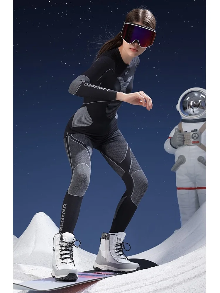 Professional Quick Drying Sports Ski Suit for Men Women 2