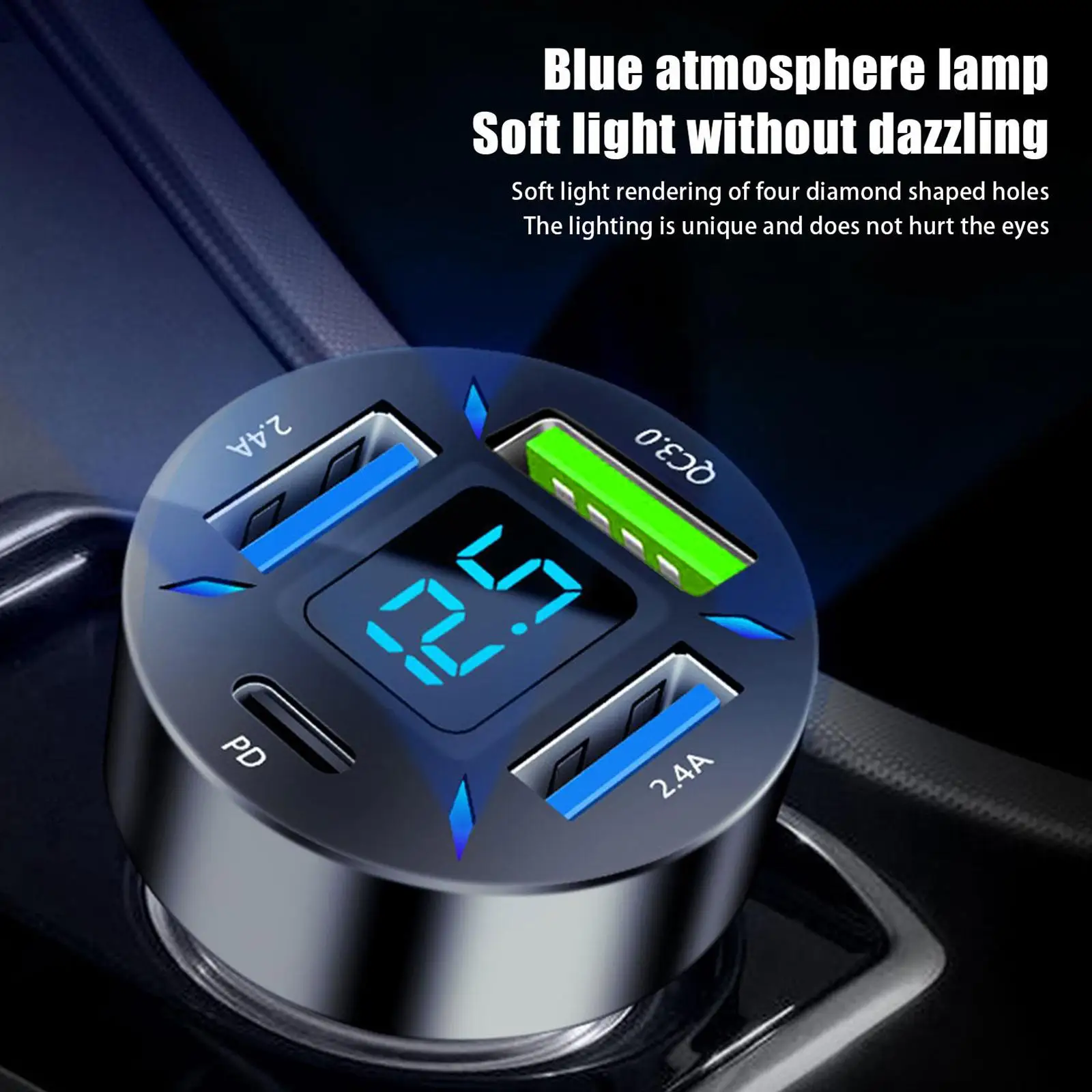 PD20W      , 4 Ʈ USB QC + PD   ޴ ,  A9E8 