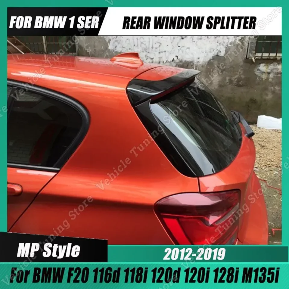 Lèvre De Coffre Pour BMW Série 1 F20 2011-2019 - Protection UV Et Style - Becquet Arrière Remplacement