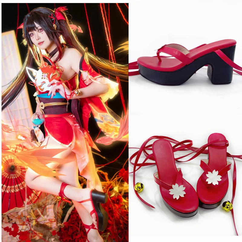 Firefly Cosplay Boots For Honkai: Star Rail - Anime High Heel Shoes For Halloween & Carnival