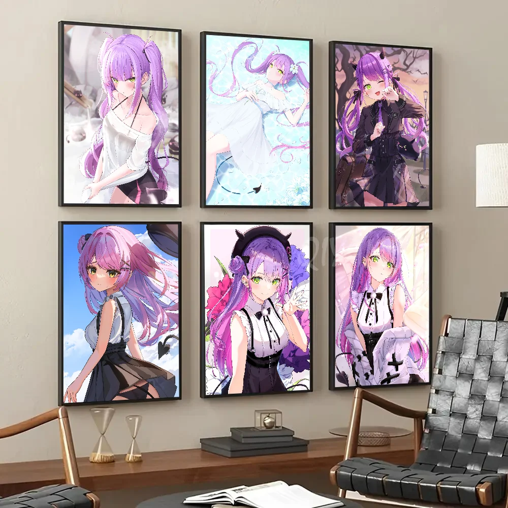 

Tokoyami Towa Hololive Vtube Game Anime Bikini Poster Paper Print Home Living Room Bar Restaurant Cafe Art Painting Decor
