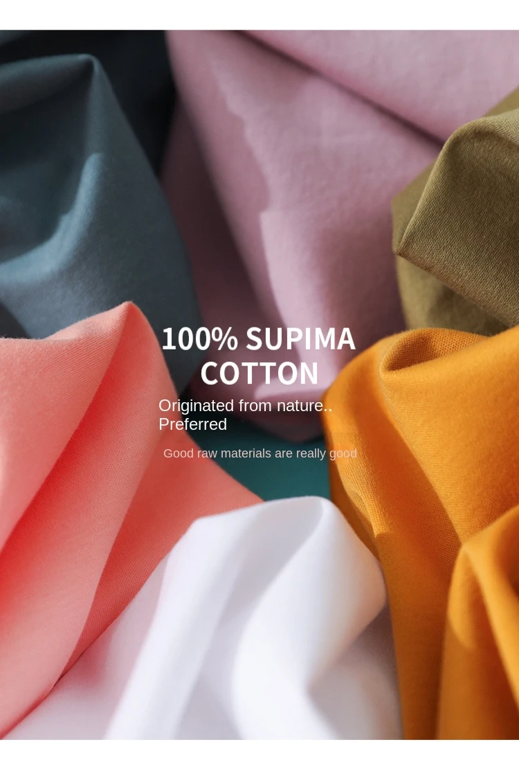 Ice Sensitive Silk Cotton V-neck Short Sleeved T-shirt for Women's Solid Round Neck Basic Commuting Elastic Oversized Top
