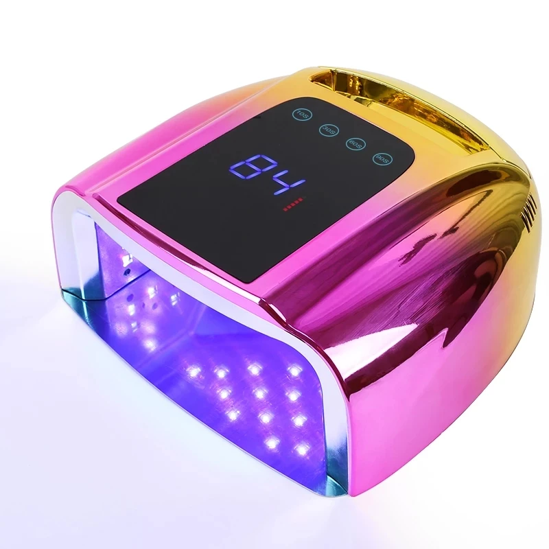 Newest H45 Rechargeable Nail Polish Drying Lamp 96w Premium Nail Shop