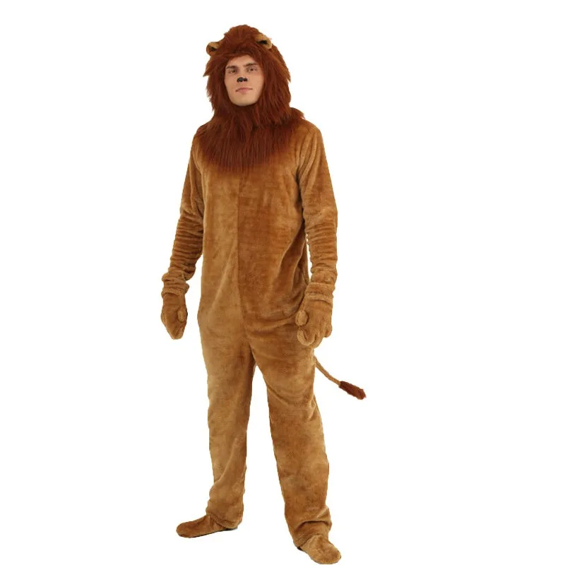 2024 New Cartoon Cute Lion Wizard of Oz Costume Animal Party Halloween Performance Costume