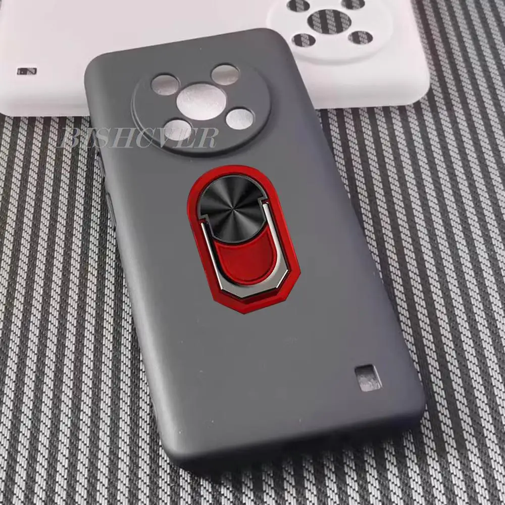 FOR ZTE Blade A73 5G 6.52"BladeA73 Express 50 XiaoXian50 Back Ring Holder Bracket Phone Case Smartphone TPU Soft Silicone Cover 2