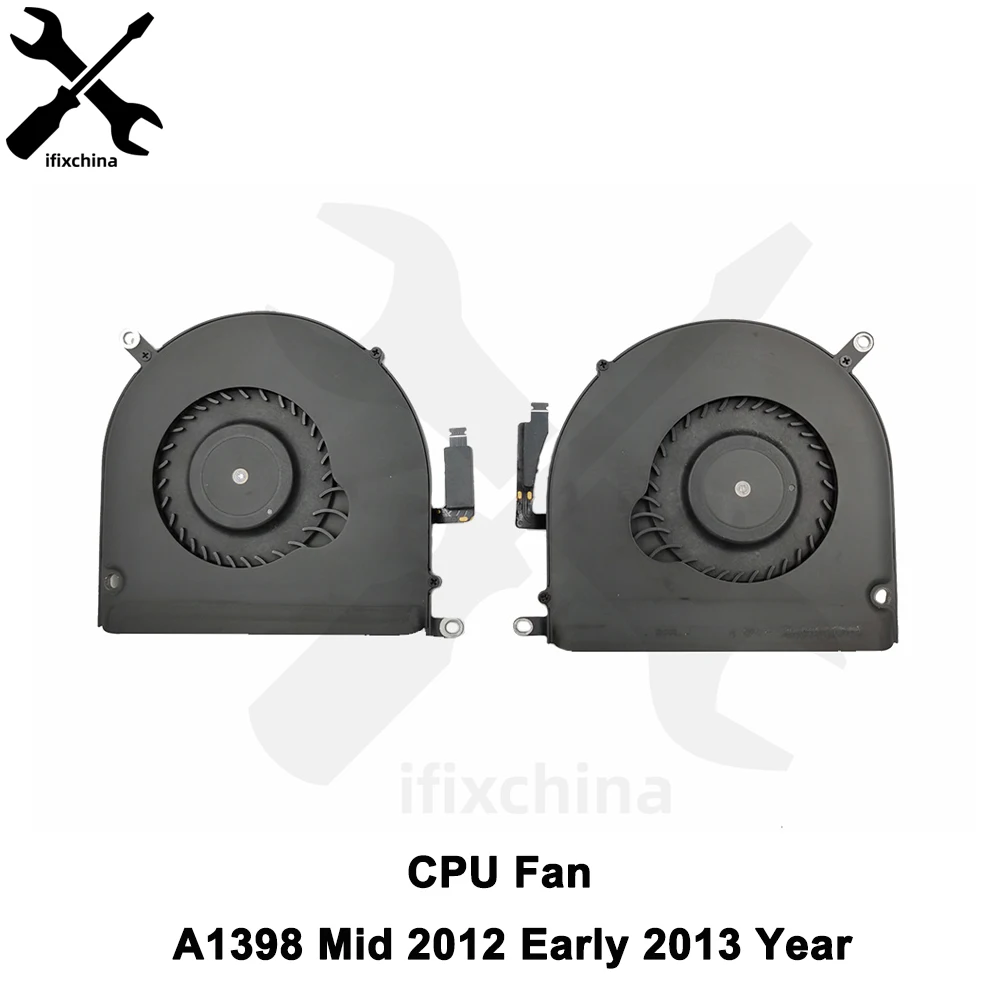 

Mid 2012 Early 2013 for MacBook Pro Retina 15" A1398 Left Right Side CPU Fan Cooler Cooling Fan MC975/976/831 ME664/665