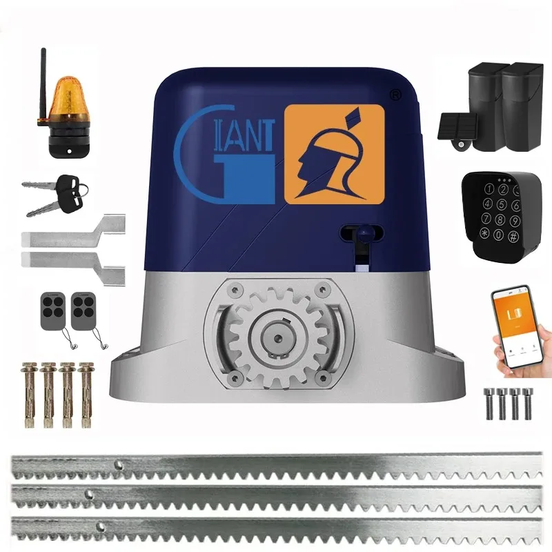 

JUJIANG Automatic Sliding Gate Motor Opener Security System