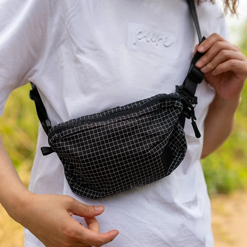 UHMWPE Outdoor Zip Pack Travel Tactical Waist Pouch with Belt for