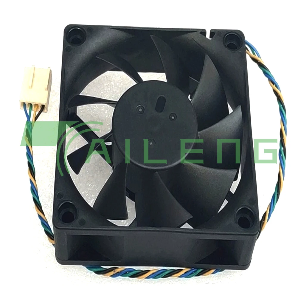 70mm Cpu 쿨러 음소거 팬 AVC DA07020B12M DC 12V CPU 4선 PWM 듀얼 볼 베어링 70X70X20mm 4Pin