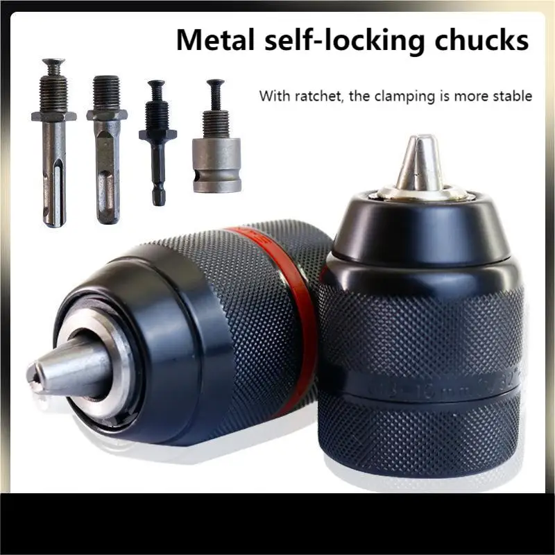 Portabrocas sin llave de Metal de alta resistencia 1 2 20UNF 10mm 13mm portabrocas-sin-llave-de-metal-de-alta-resistencia-1-2-20unf-10mm-13mm