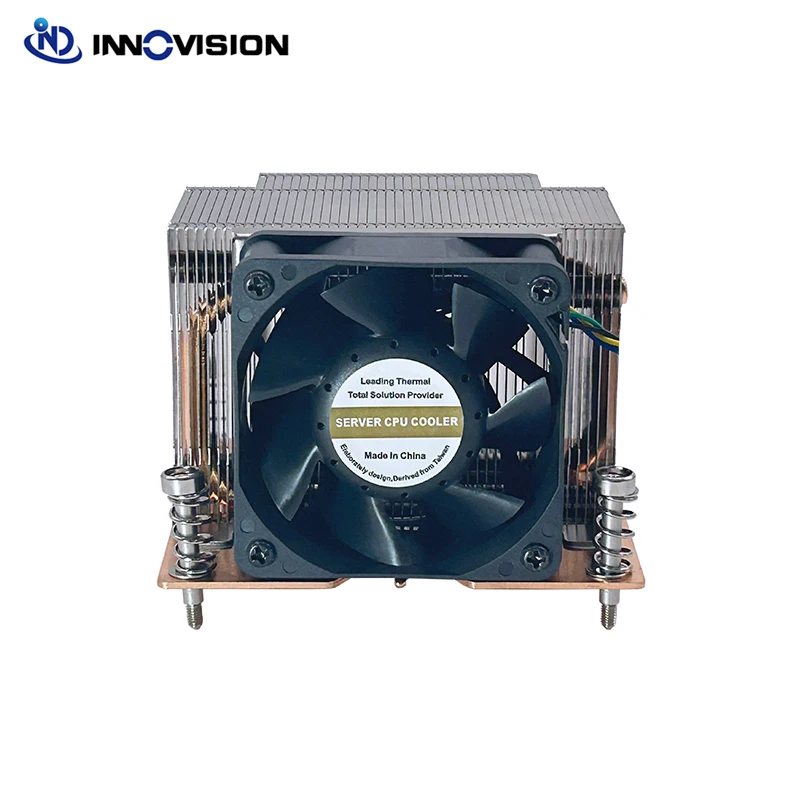 Cpu Cooler Terno para Intel Lga1200 Lga1150 Lga1151 Lga1155 Lga1156 com 6025 mm de Alta Velocidade Ventilador Base de Câmara de Vapor Tdp 200w 2u 115x - Imagem 6