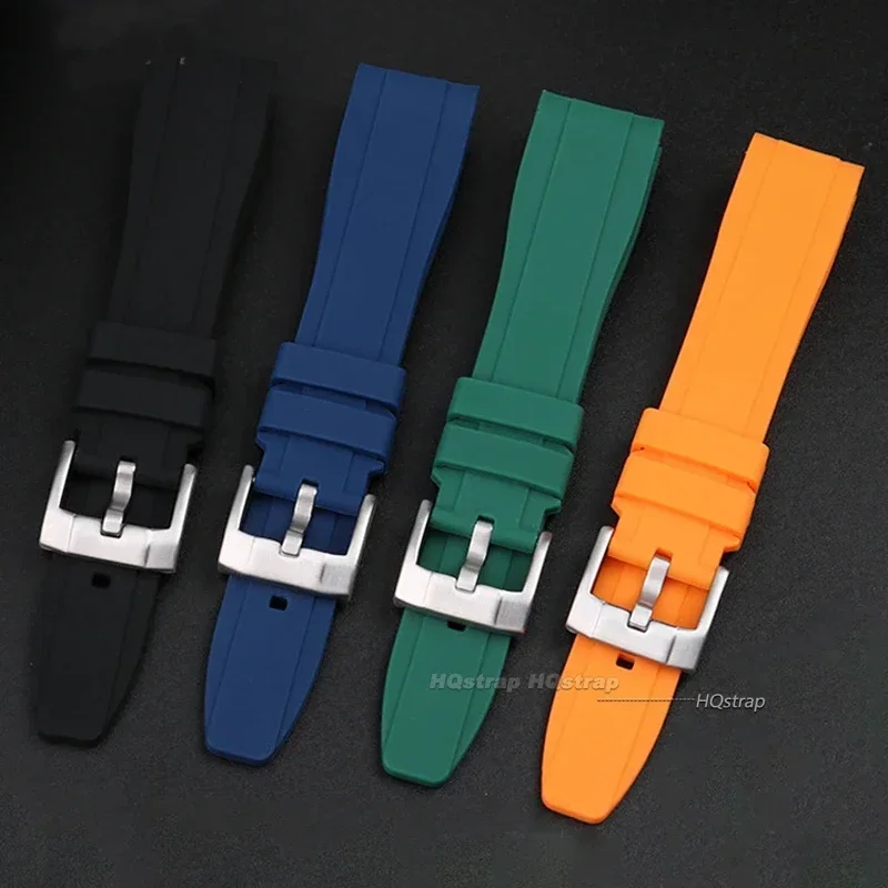 Premium Silicone Replacement Watchband - Universal Fit Wrist Strap