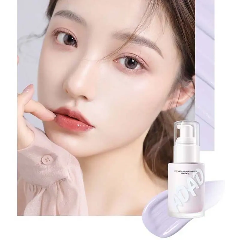 Segregation Cream Pre-Makeup Milk Natural Even Skin Tone Clear Long Lasting Moisturizing Concealer Refreshing Attachment