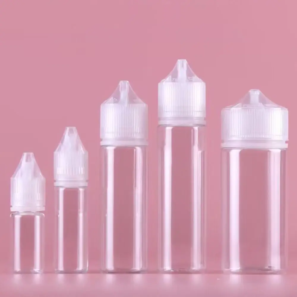 Description Picture 3 of itemPointed Bottle 10/30/50/100ml Plastic Practical PET Empty Bottle Dropper Bottle Oil Filling Bottle for Liquid Jar Juice Nail Gel