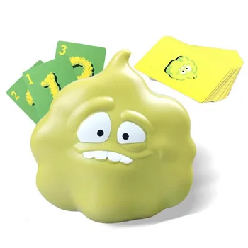 Interactive Tricky Board Game with Fart Cloud Cards - Funny Gas Jokes for Kids' Indoor Entertainment | Toys Gifts Children's Fun