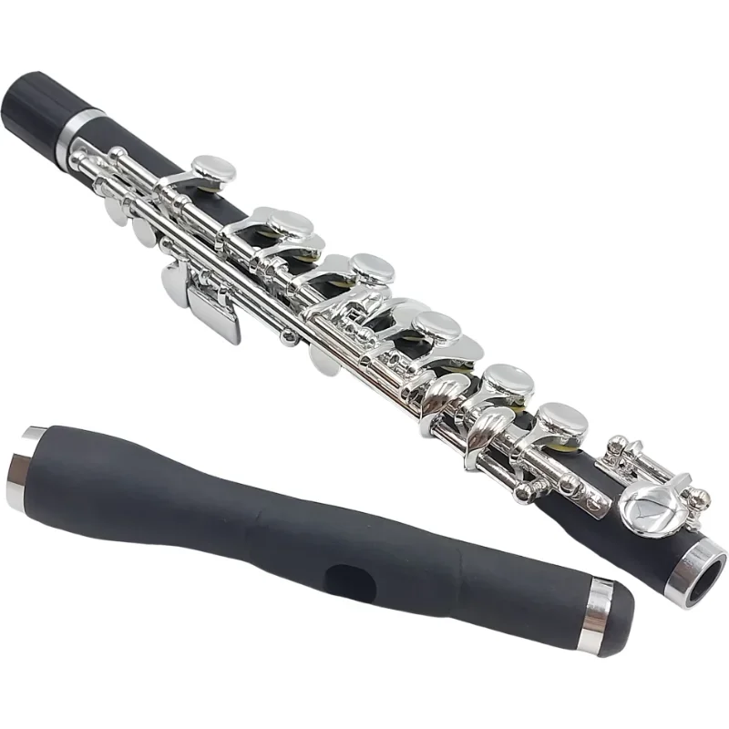 Advanced piccolo c key silver plated keys composite wood body nice sound