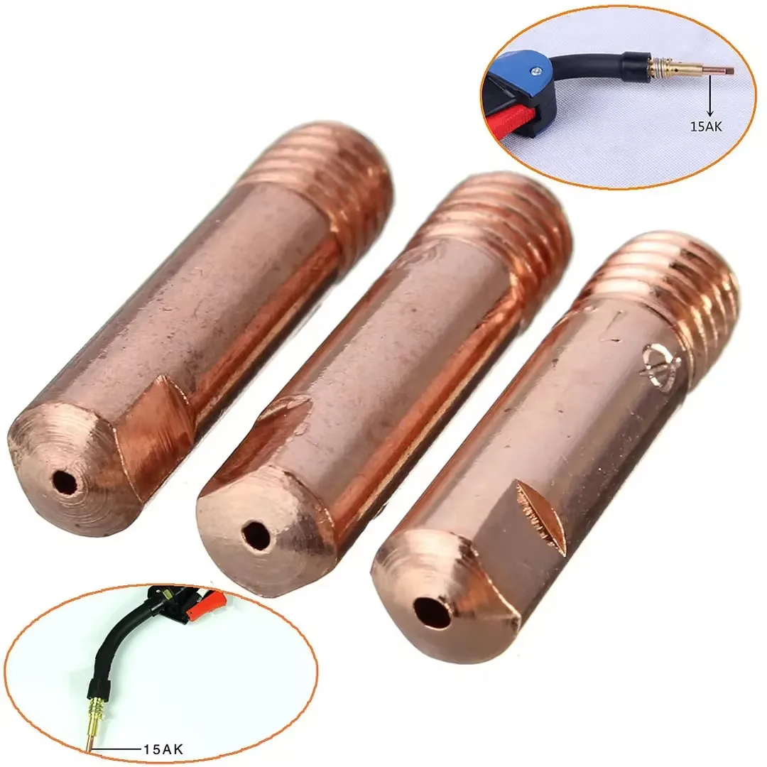 Welding Torch Nozzle 5pcs 25mm 0.98 For MB-15Ak 14ak MIG/MAG Welding Torch Gas Nozzle Durable Insulation Replace Part Soldering Accessories
