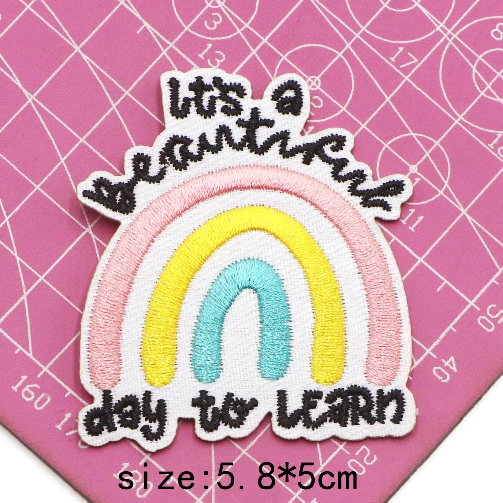 1pc Bohemian Applique Eisen auf Patches für Kleidung Thermo kleber Patches auf Kleidung Nähen Stickerei Patch Schmelz patch – Detail 11