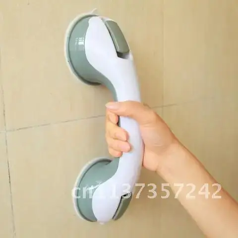 

1 шт., Антискользящая ручка для ванной комнаты, с вакуумной присоской