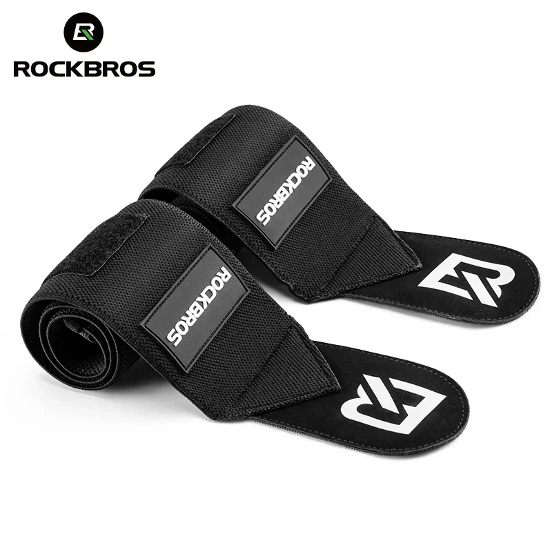 

ROCKBROS спортивные регулируемые повязки для тренажерного зала, защита для поддержки спортивного фитнеса, защита запястья, пара