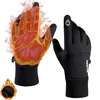 Waterproof Windproof Thermal Adding Velvet Touchscreen Anti Slip Bicycle Cycling Sports Bike Outdoor Player Field Soccer Gloves 1