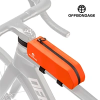 OFFBONDAGE sac de vélo vtt vélo de route sac de Tube supérieur coque rigide sac de guidon avant grande capacité sac de cyclisme en plein air 6