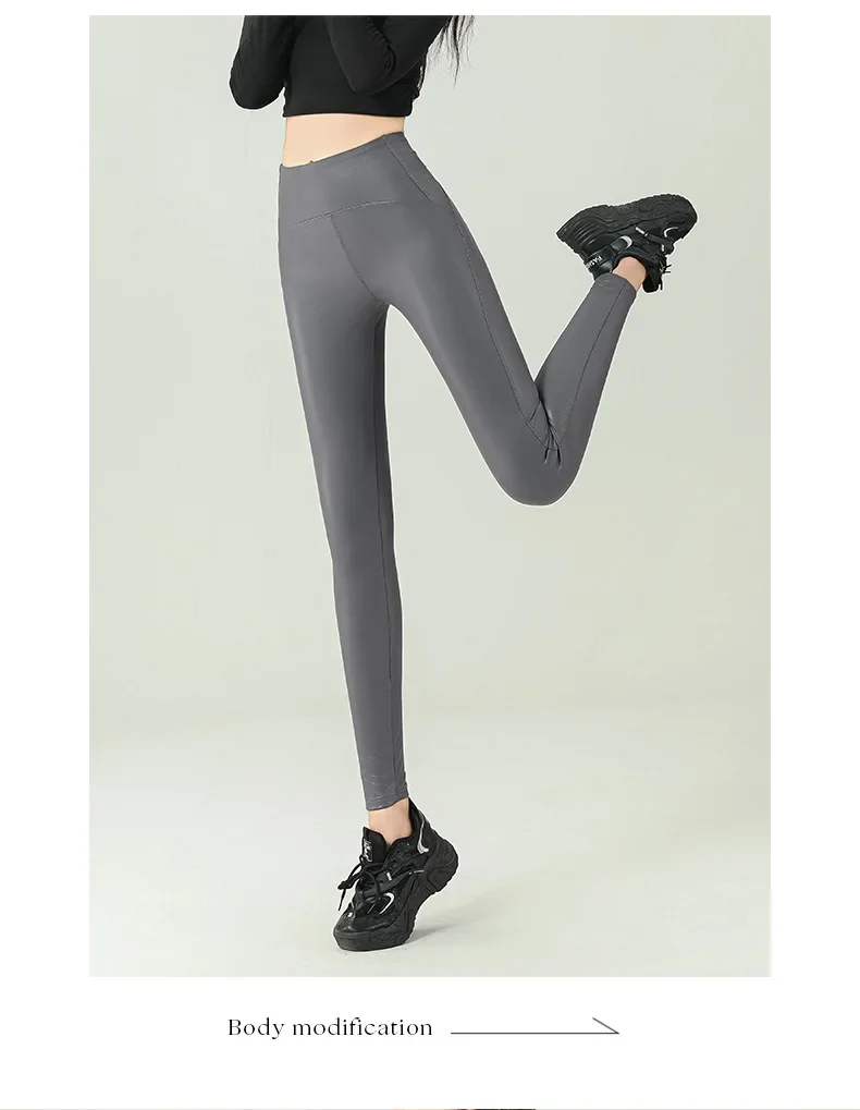 2024 Fall Winter High-Grade Fleece PU Leather Leggings Women High Waist Hip Lift Tight Sexy Faux Leather Warm Leggings