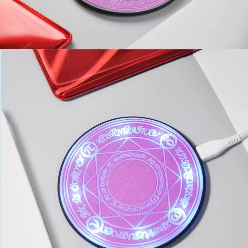 Cardcaptor Sakura Magic Circle Charger 10W QI Glowing Magic Array