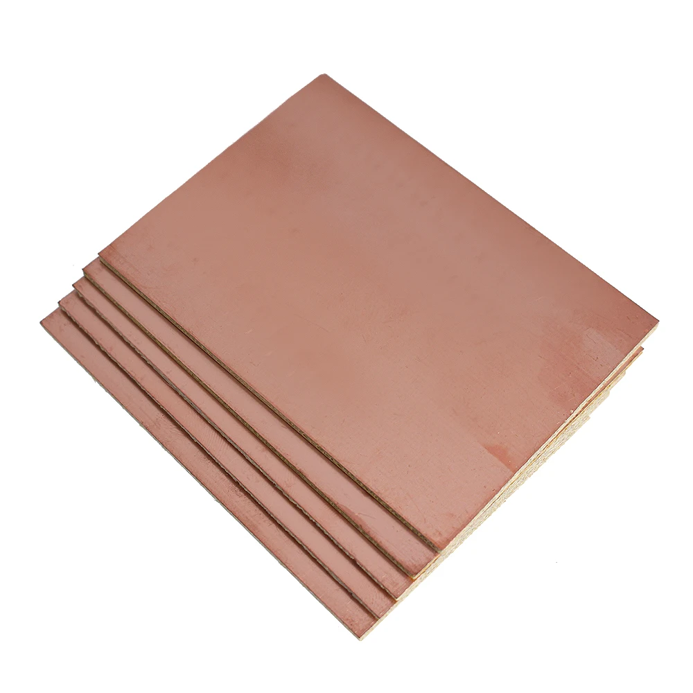 5PCS FR4 단면 구리 PCB 플레이트 5x7cm 10x15cm FR4 PCB DIY 키트 아두이노용 라미네이트 회로 기판