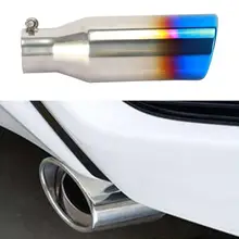 

Exhaust Pipe Tip Modified Replacement Stainless Steel Exhaust Pipe End Tail Throat for Vehicles