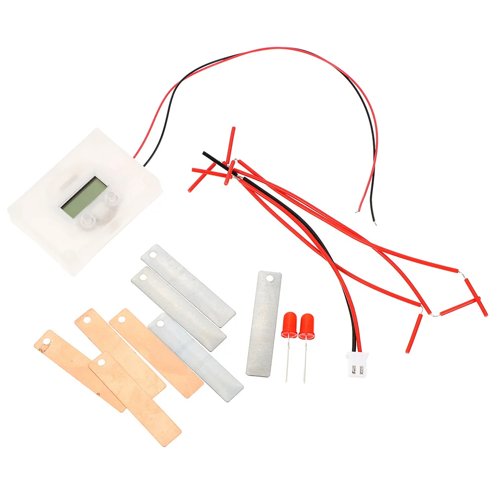 

2 Sets Fruit Experiment Prop Project Kit Toys Clock Science Educational Metal Experimental Equipment Student Supply