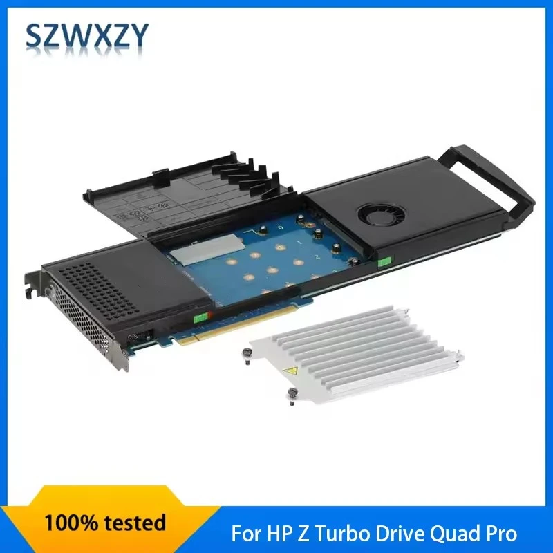 For HP Z Turbo Drive Quad Pro 4x M.2 Hard Drive Adapter