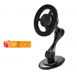 Ultimate Magnetic Car Phone Holder with 720° Rotation and Vent Mount Support (Model 2 Black)