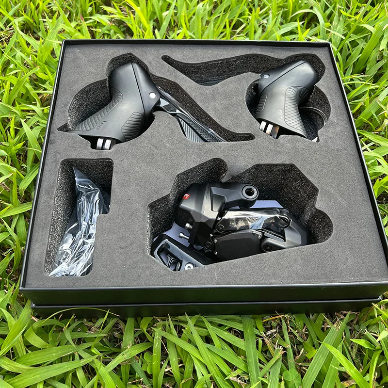 Wheeltop Wireless Electronic Shifter 6000 with Carbon Fiber Rim Brake 7-13 Speed Road Bike Single Chainring Groupset