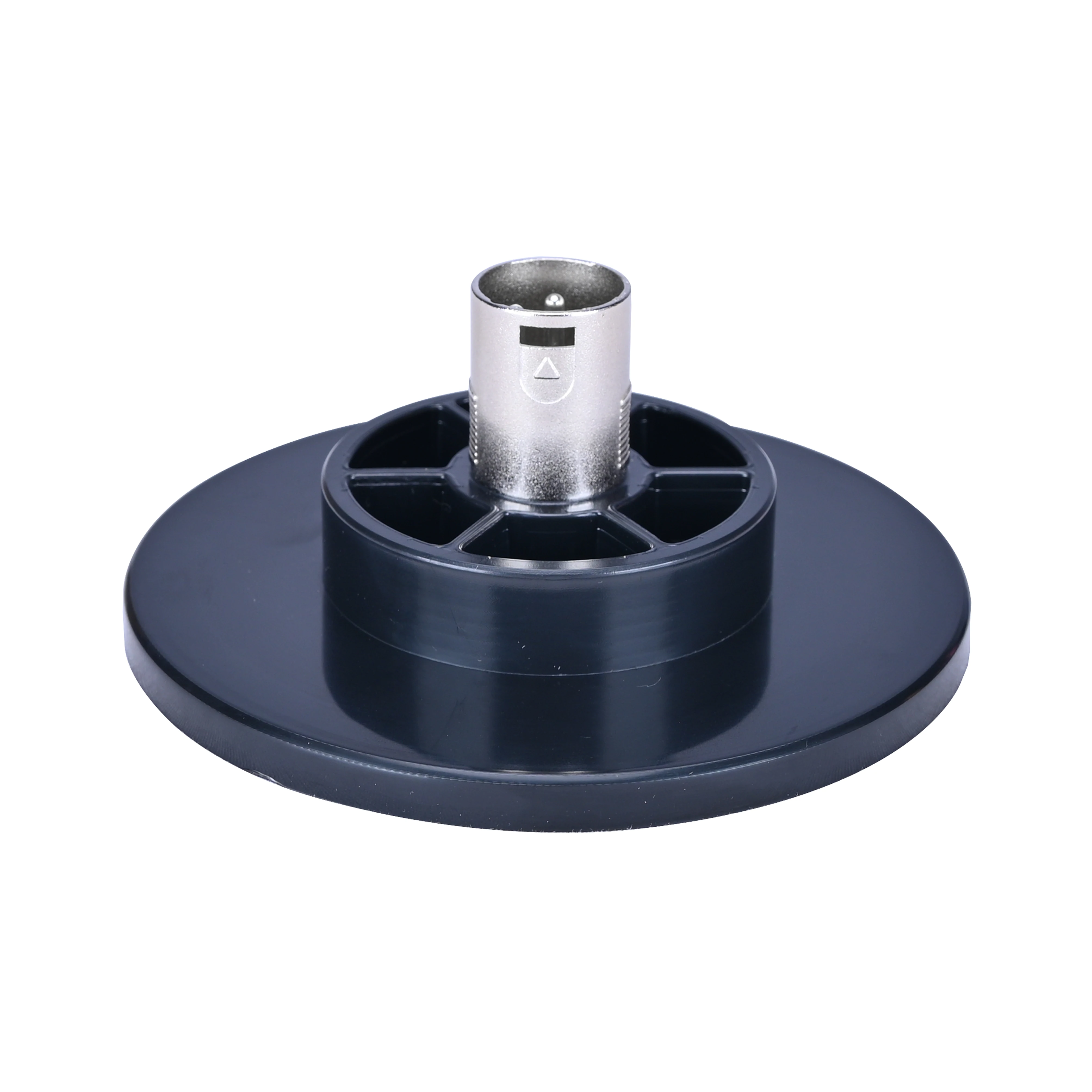 ROUGH BEAST Sex Machine Love Machine Dildo Holder Sex Attachment 3.85'' Black Suction Cup Adapter with 3XLR Connector